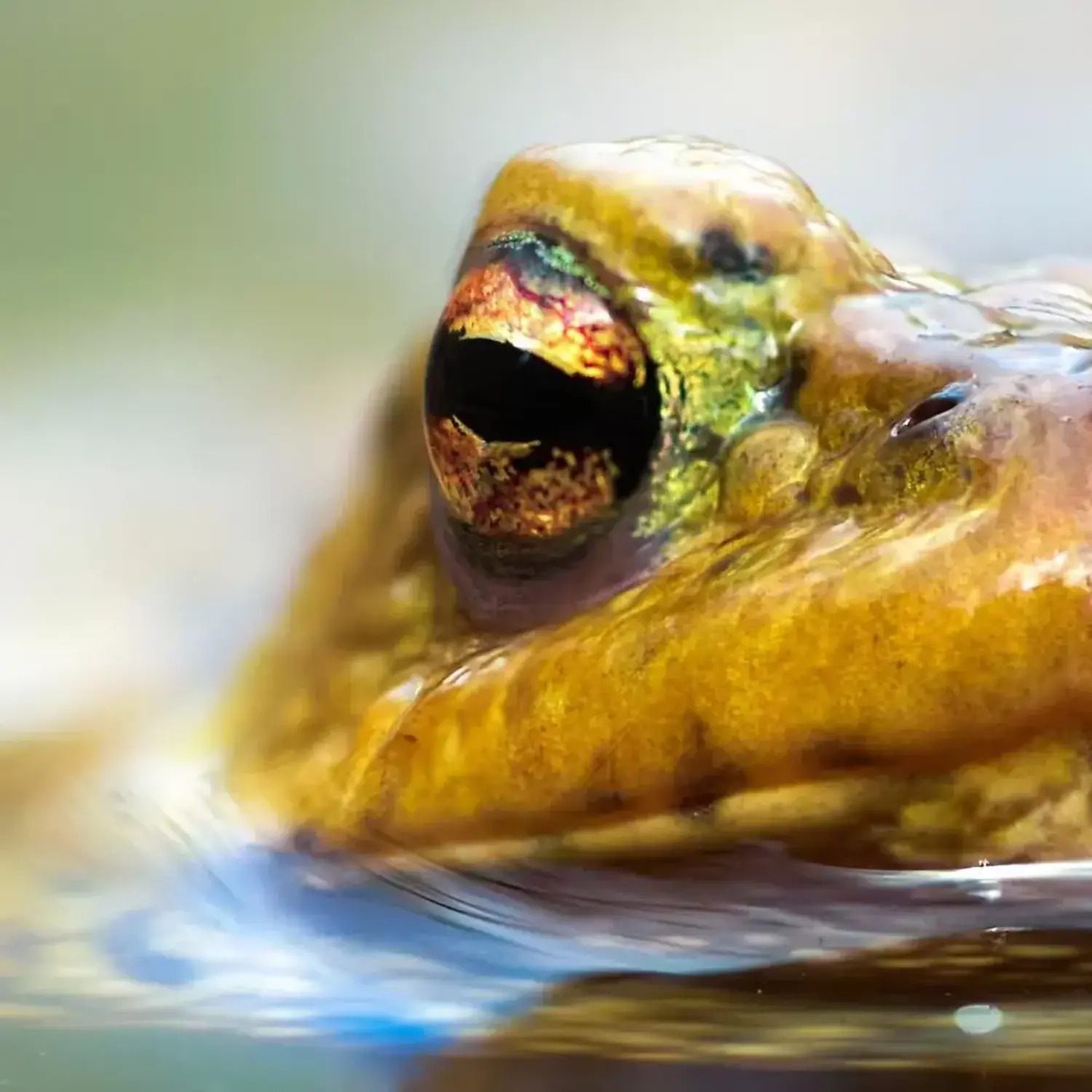 Frosch im Teich