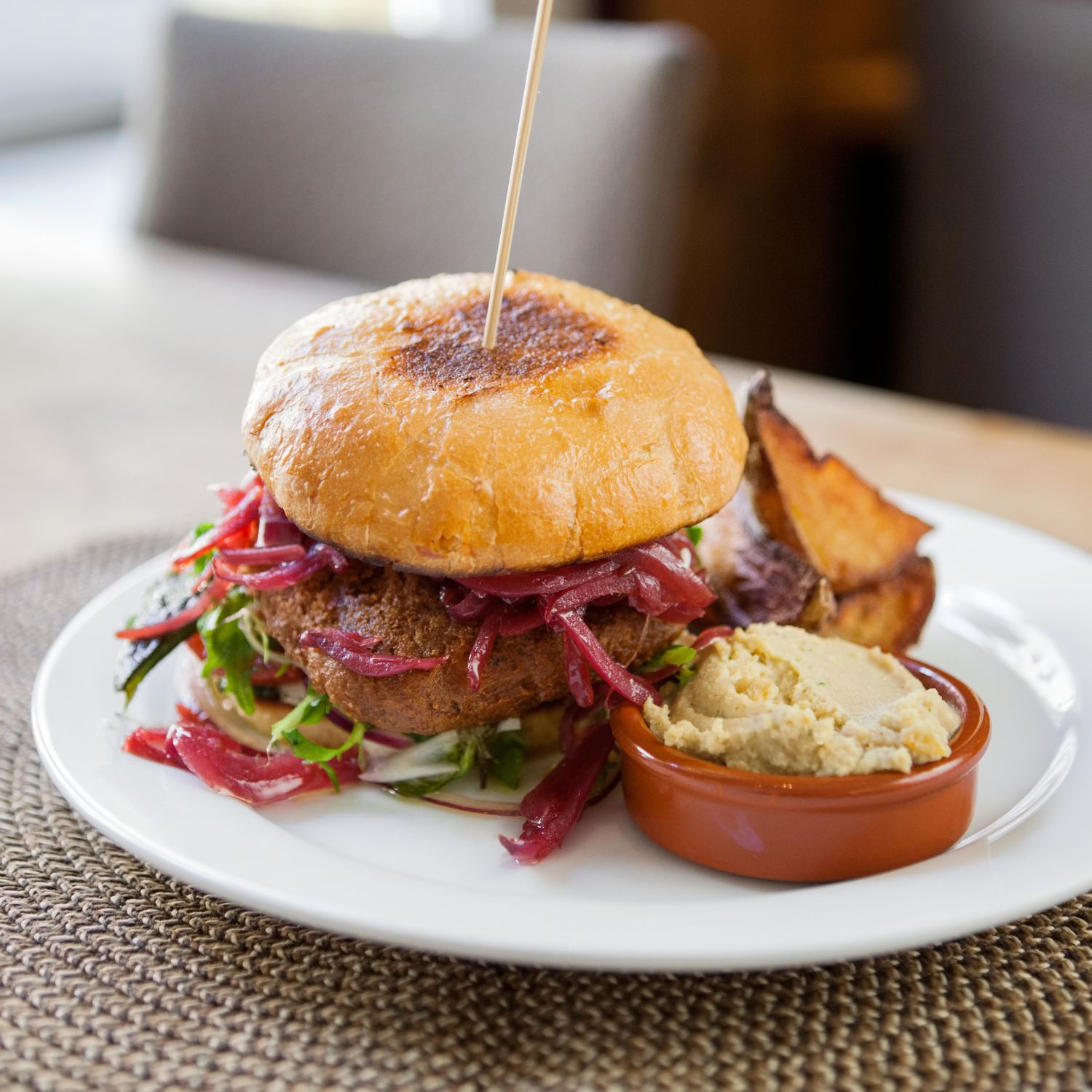 Veganer Burger