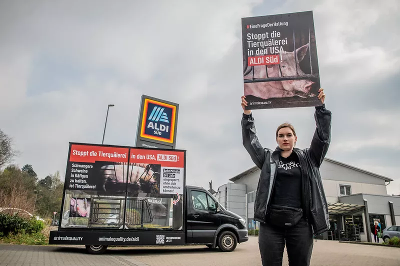 Roadshow gegen ALDI Süd