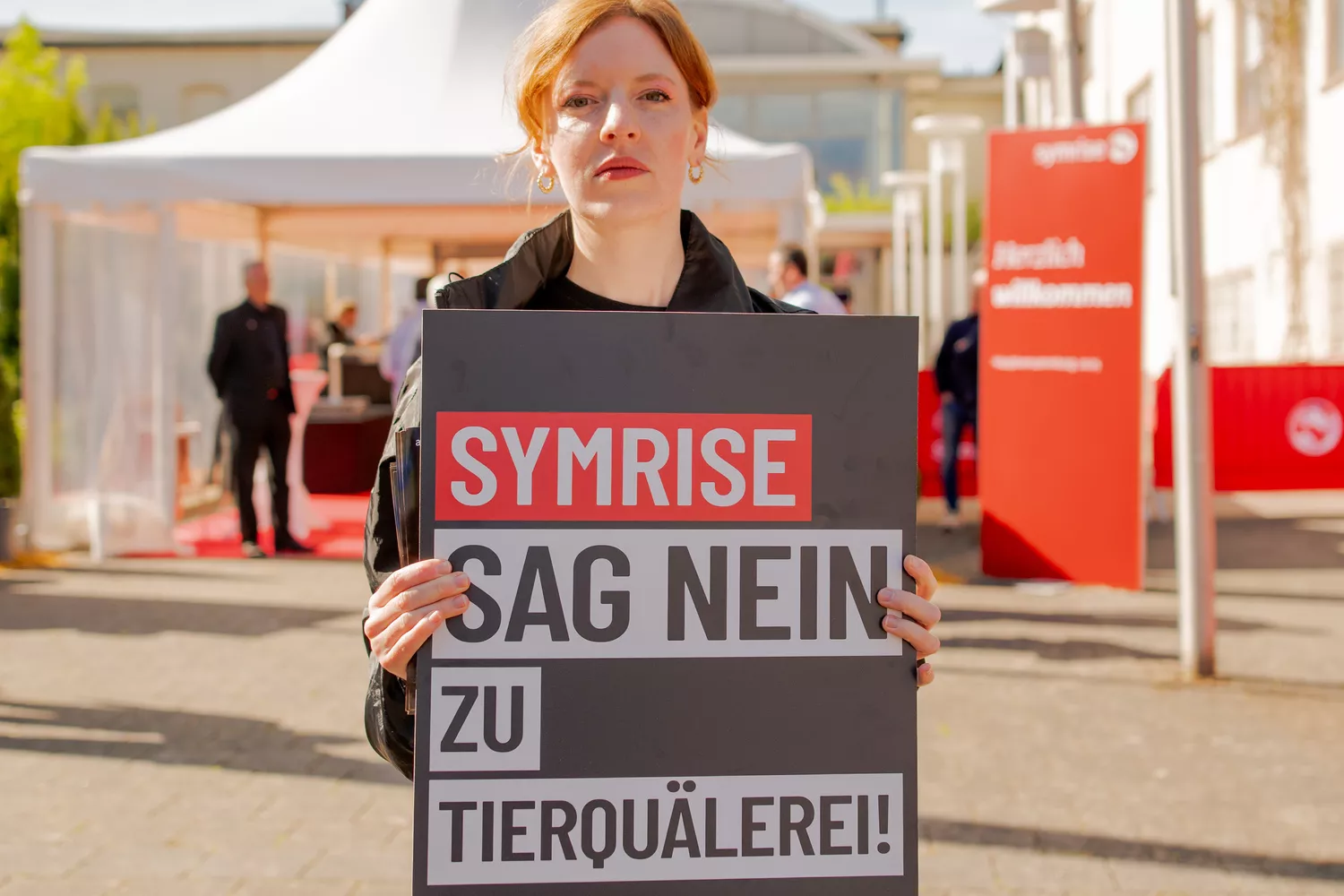 Protest gegen Symrise AG