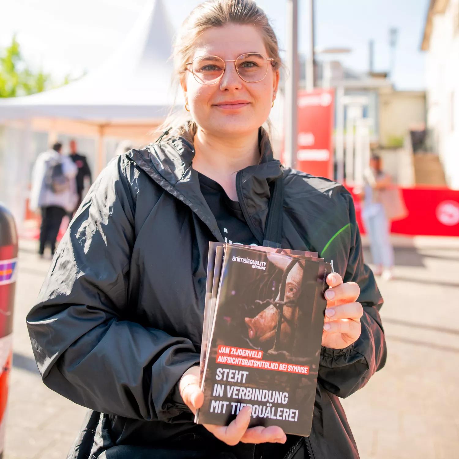Protest gegen Symrise AG