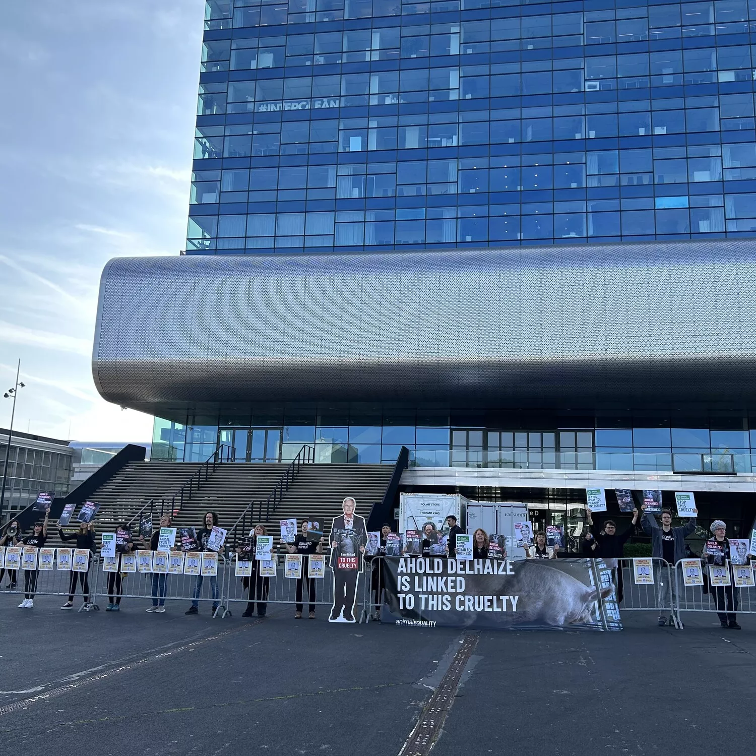 Protest gegen Ahold Delhaize
