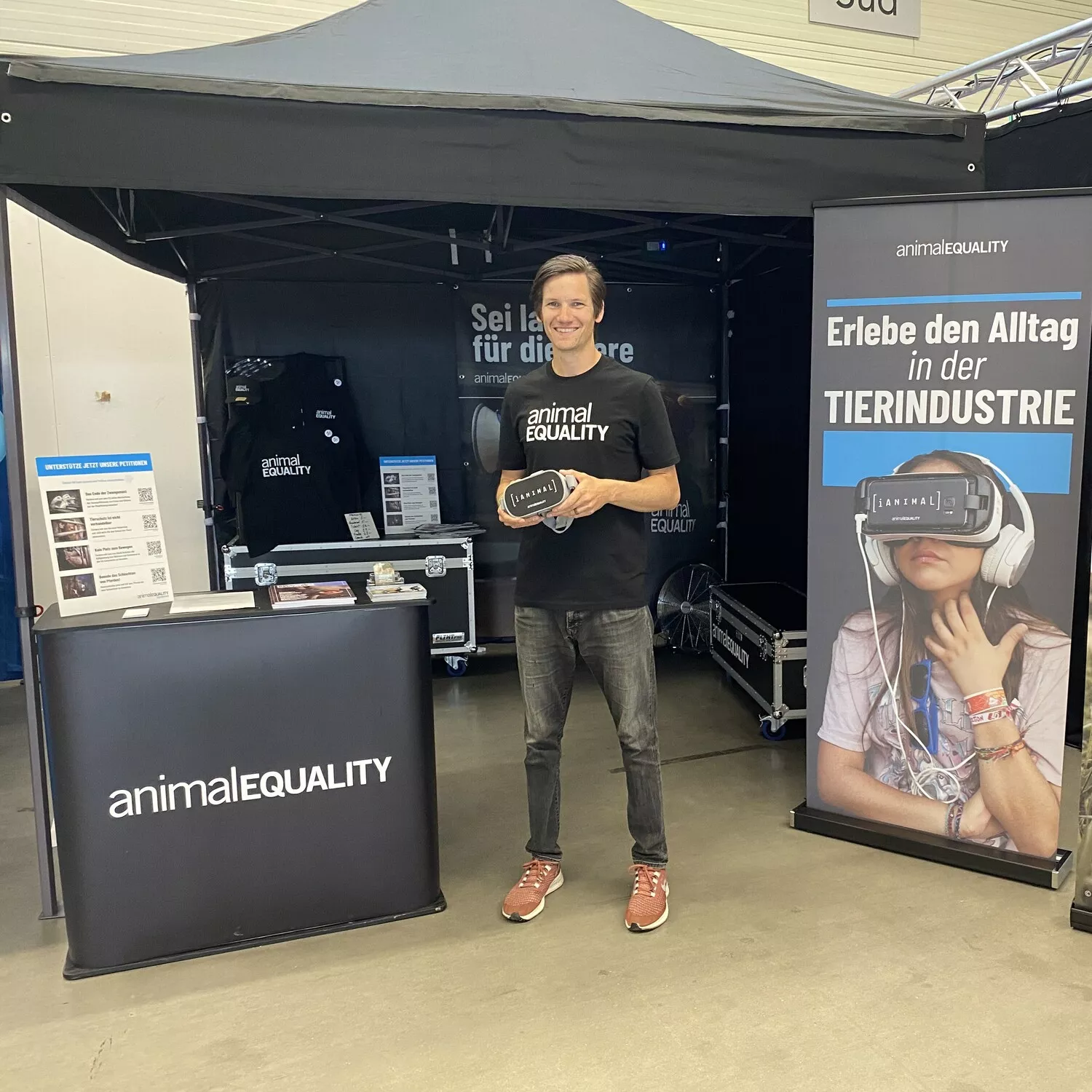 Stand auf dem Vainstream Festival