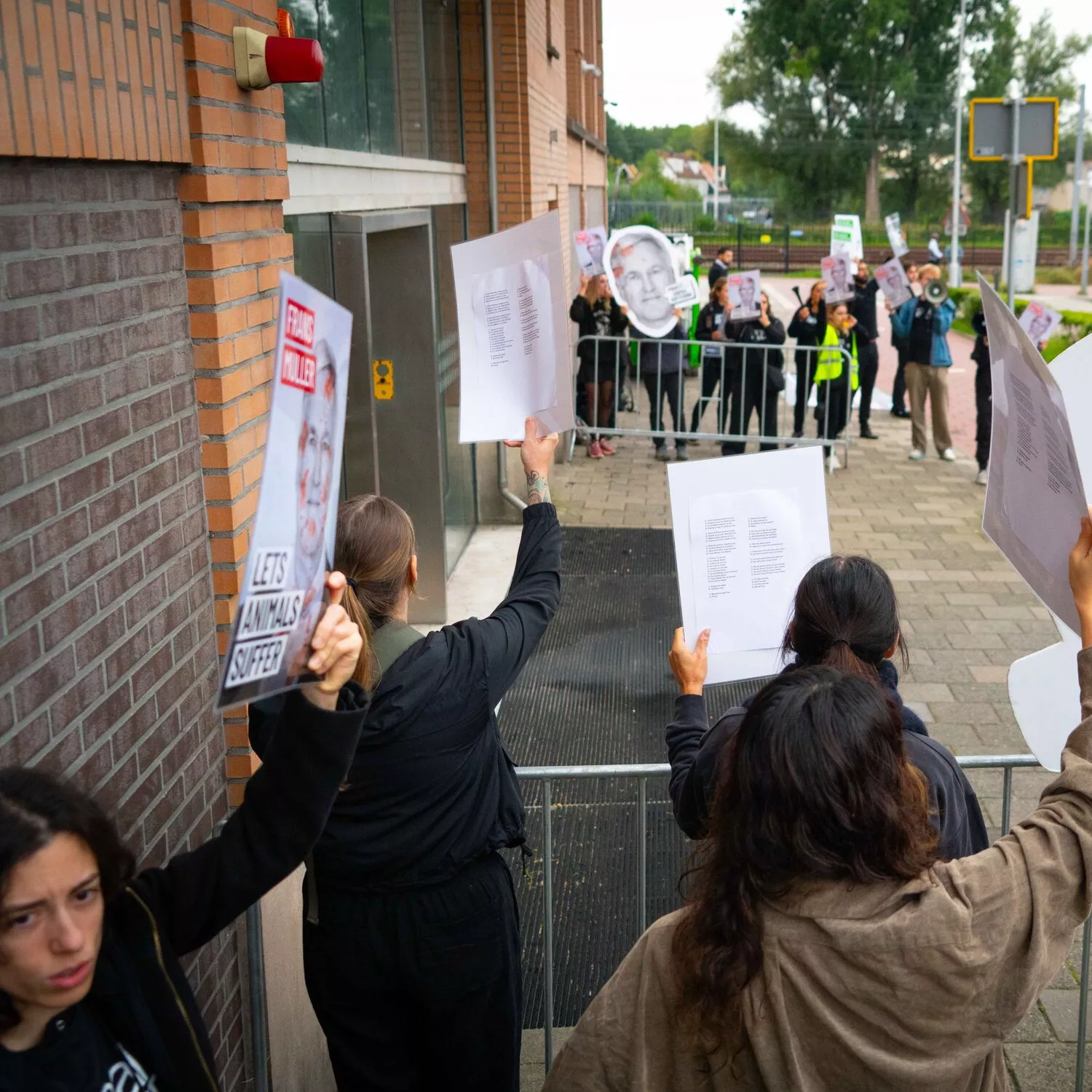 Protest gegen Ahold Delhaize