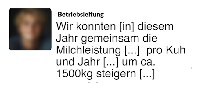 Der wahre Preis von Milch 10 Chatnachricht Milchleistung