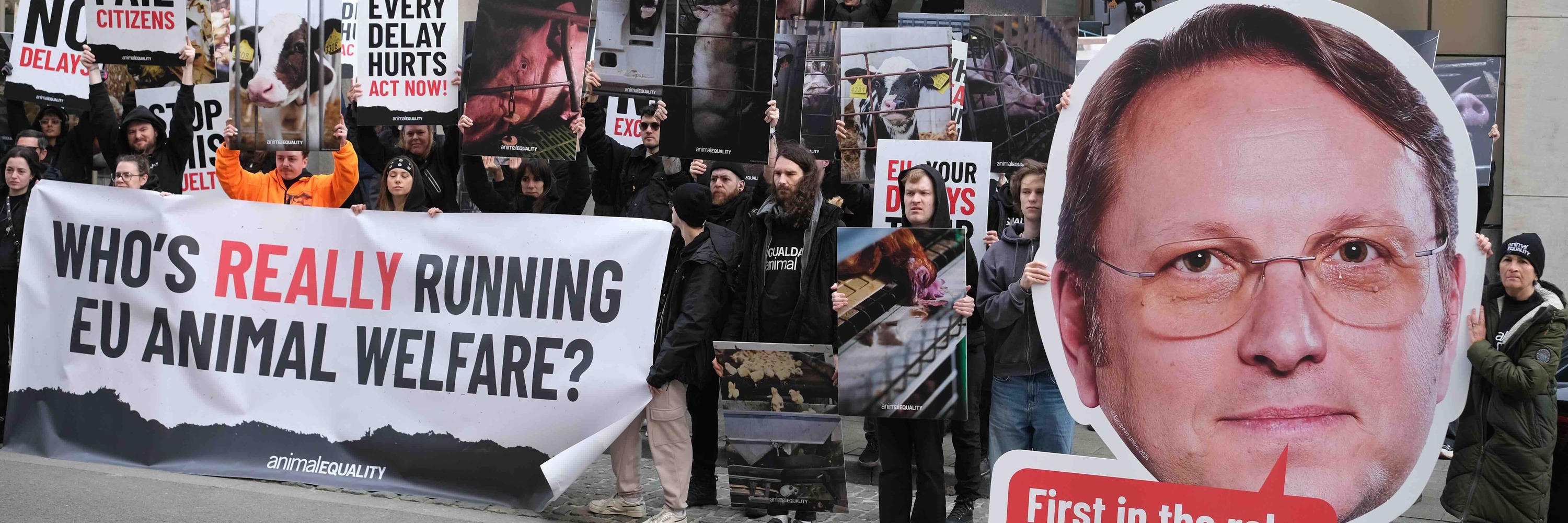 Proteste vor DG Sante