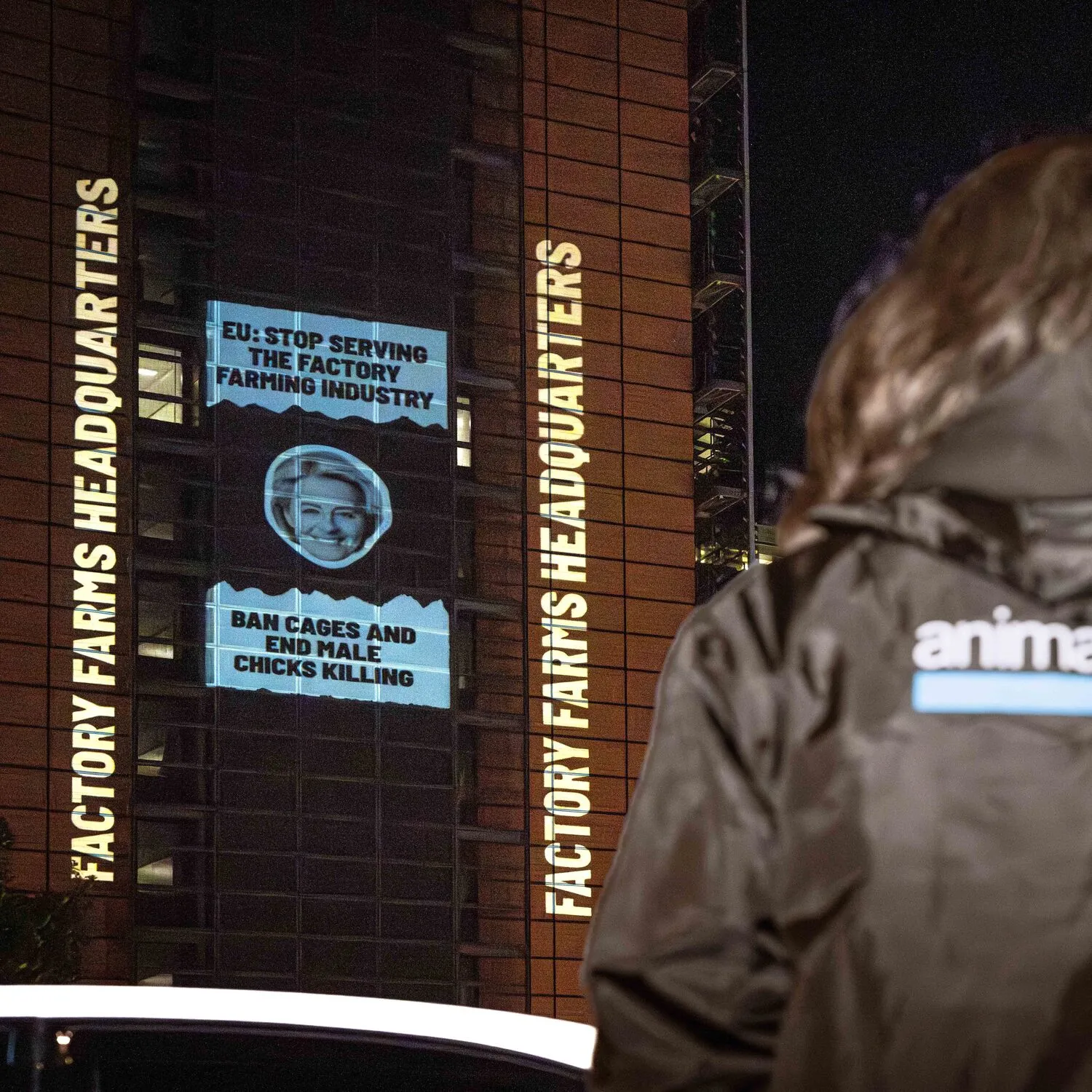 EU-Kommission in „Zentrale der Tierindustrie“ verwandelt 1 EU-Kommission in „Zentrale der Tierindustrie“ verwandelt