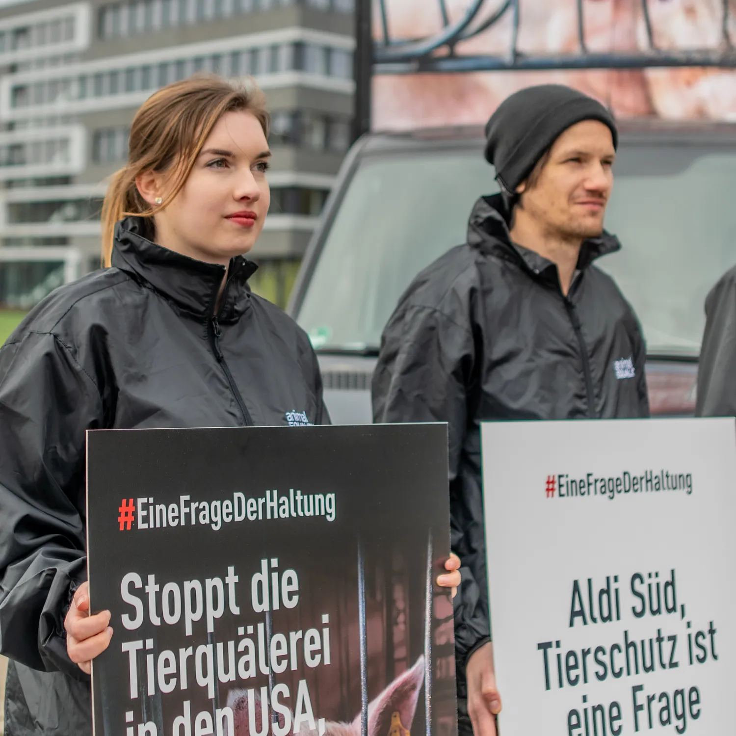 Protest in Mülheim an der Ruhr