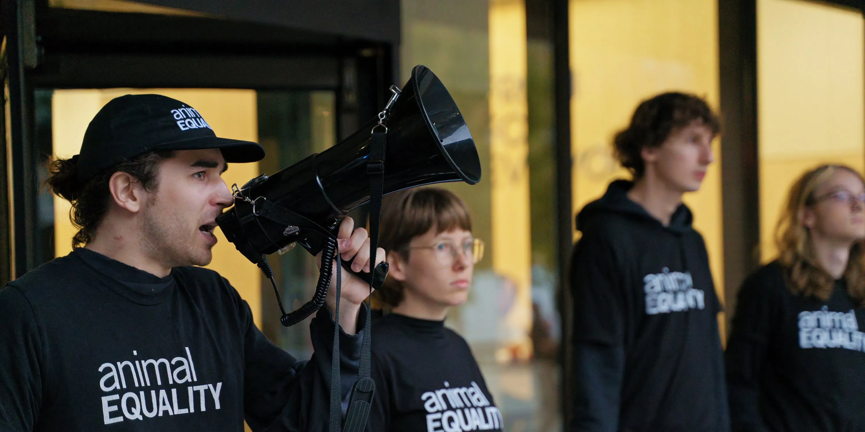 Animal Equality Protest